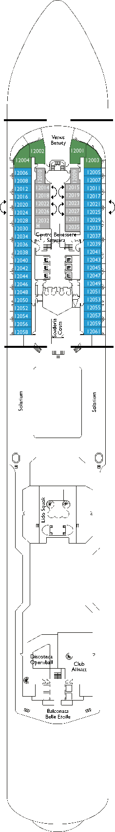 Dek 12 Stella d\'Africa