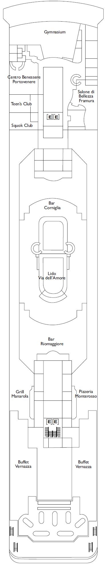 Deck 11 Cinque Terre