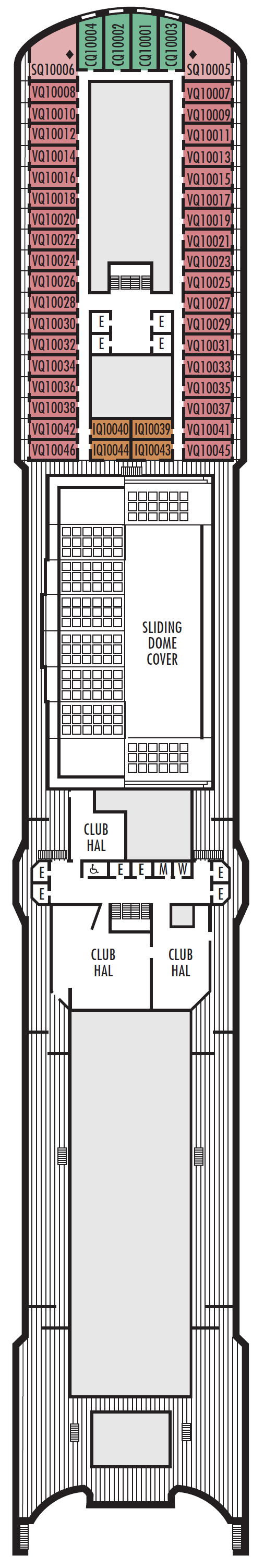 DECK 10 - PANORAMA DECK