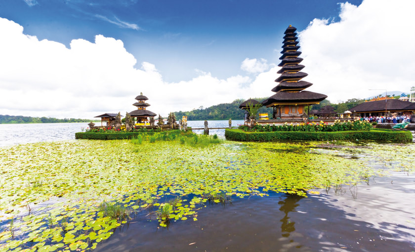 Pura Ulun Danu Tempel op Bali