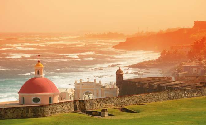 De kust van San Juan