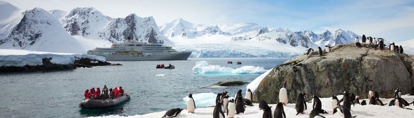Totaaloverzicht expeditiecruises naar Antarctica