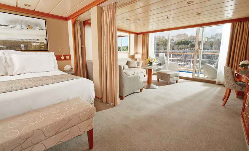 Penthouse Suite luxe schip Mariner Regent Seven Seas