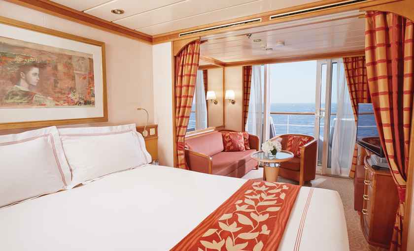 Deluxe veranda Suite luxe schip Mariner Regent Seven Seas