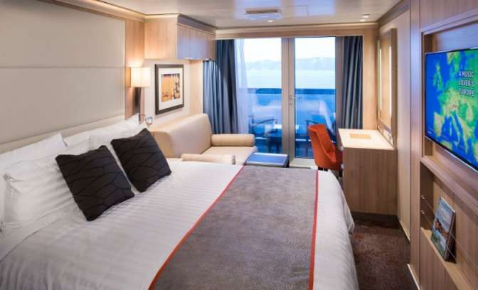 Balkonhut van Holland America Line
