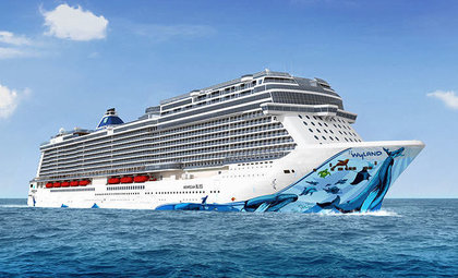 De Norwegian Bliss van Norwegian Cruise Line