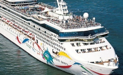 Cruiseschip Norwegian Dawn van rederij NCL