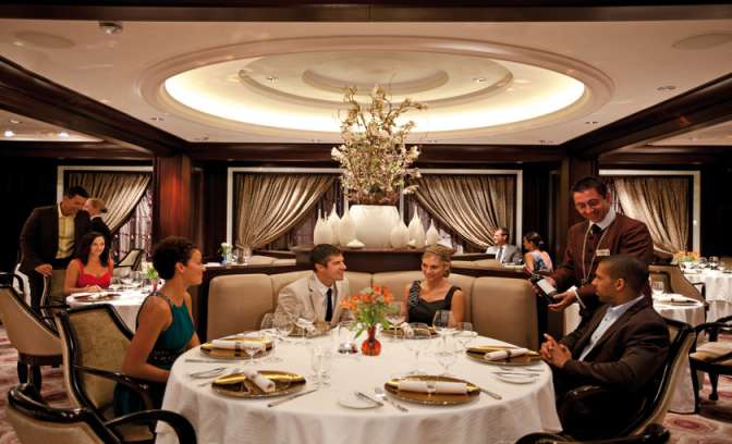 Murano restaurant van schip Celebrity Solstice