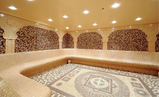 Een sauna op de MSC Magnifica