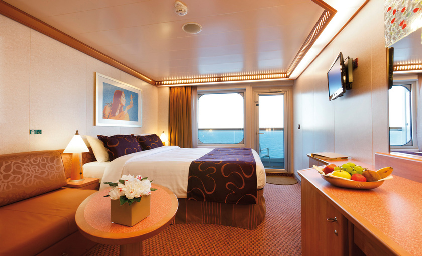 Een balkonhut op de Costa Fascinosa