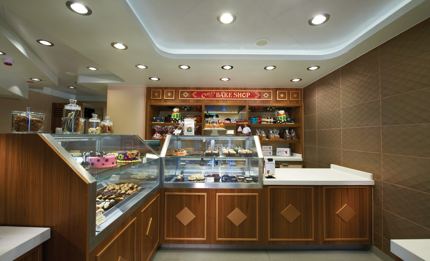 Carlos bakery op de Norwegian Escape van de NCL
