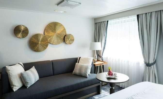 Yacht suite woonkamer