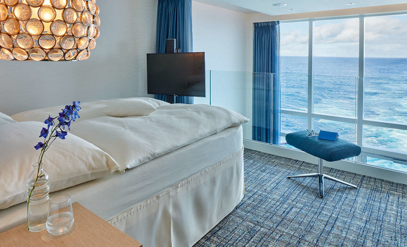 Penthouse suite uitzicht