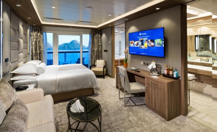 Spa suite slaapkamer