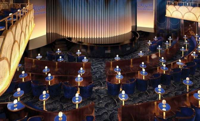 Theater van het Seven Seas Splendor schip