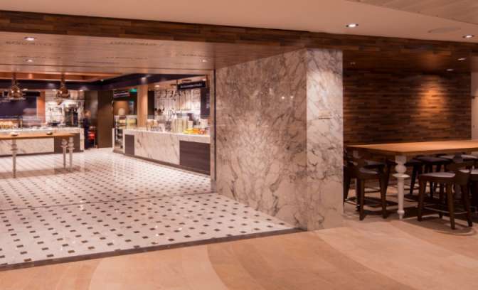 cafe @two 70 degrees op de Grandeur of the Seas