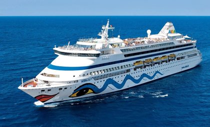 Vertek AidaAura, AidaLuna en AidaVita vanuit Kiel